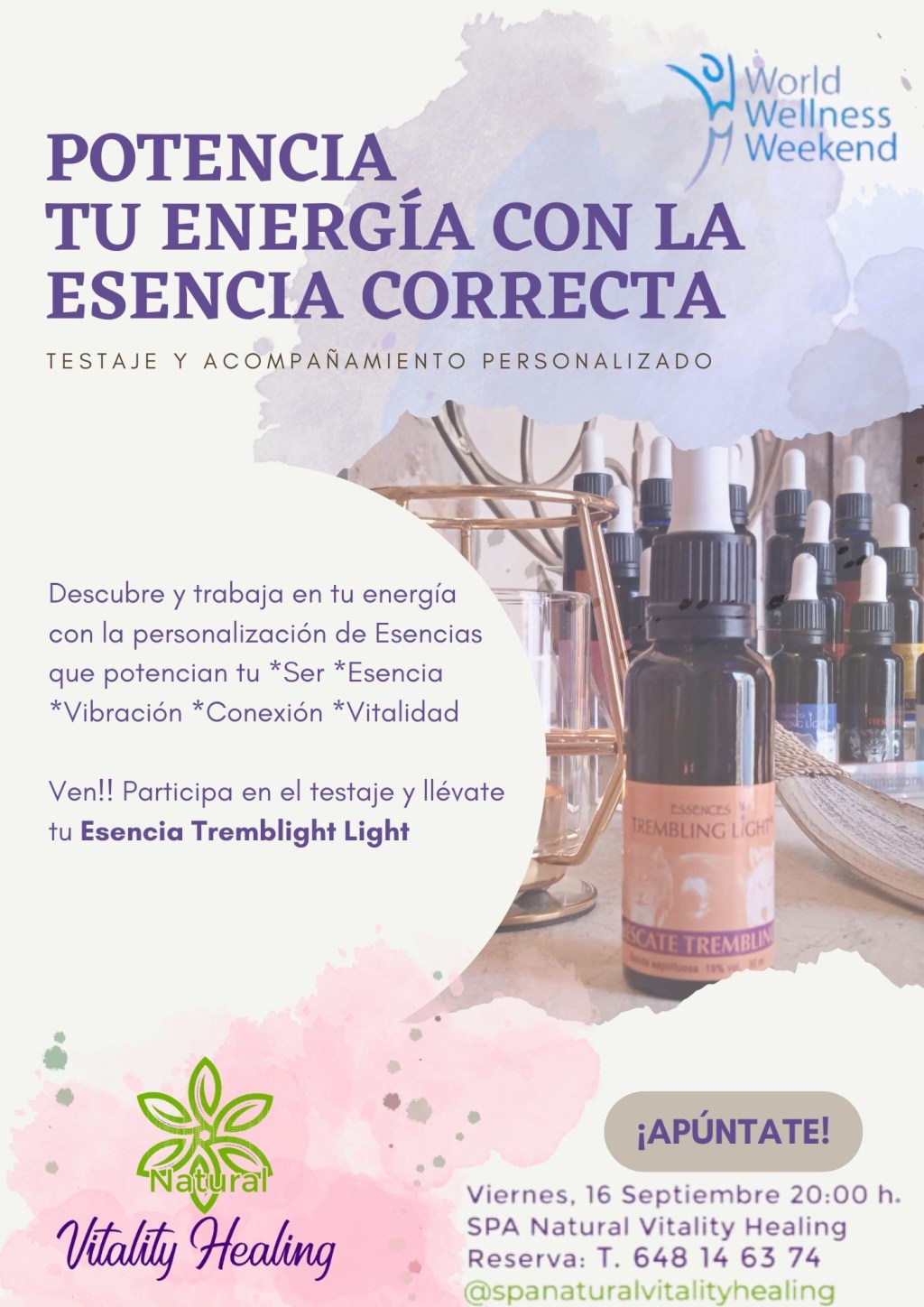 POTENCIA TU ENERGÍA CON LA ESENCIA TREMBLING LIGHT CORRECTA